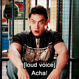 Image result for aamir khan saying salman is best gif