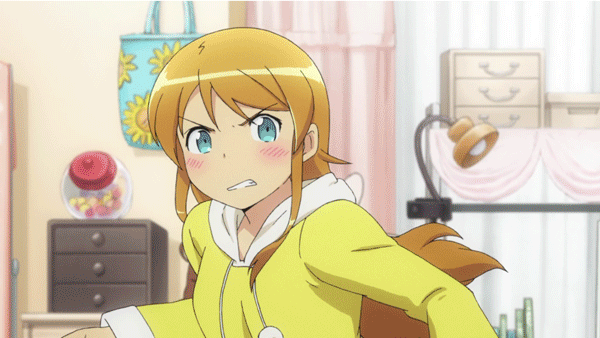 Anime slapping gif
