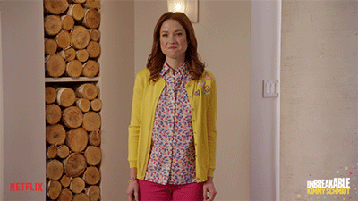 YARN, Push it up!, Unbreakable Kimmy Schmidt(2015) - S03E11 Kimmy Googles  the Internet!, Video gifs by quotes, 14123441