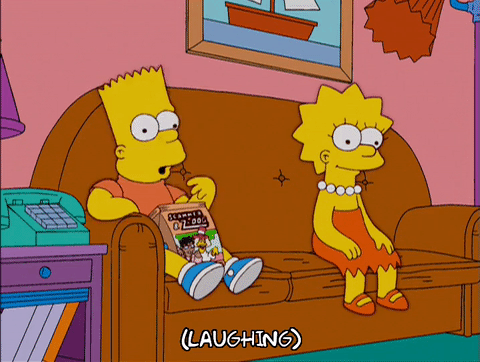 Bart simpson lisa simpson GIF - Find on GIFER