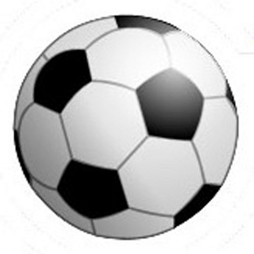 rolling soccer ball gif