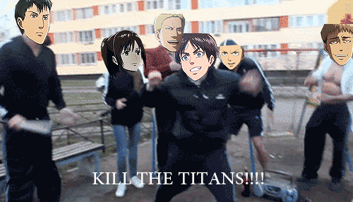 Featured image of post Attack On Titan Funny Gif / Discover &amp; share this anime gif with everyone you know.