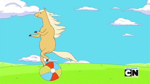 Лошади из мультфильмов. Сумасшедшая лошадь. Патрик на коне.