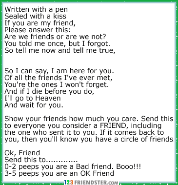 Funny Chain Letters