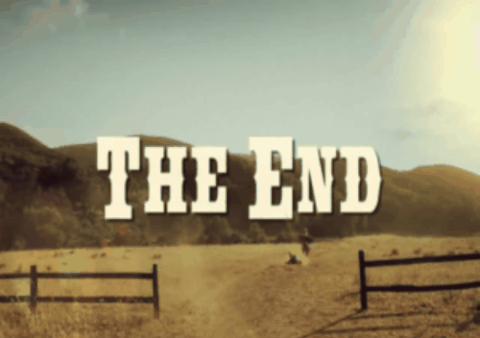 the end pictures animated