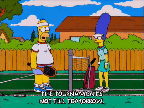 It was not till. Till tomorrow. fiore - today till tomorrow.