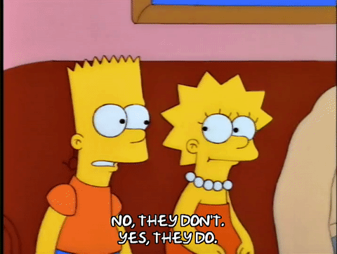 4x22 bart simpson diskussion GIF - Find on GIFER