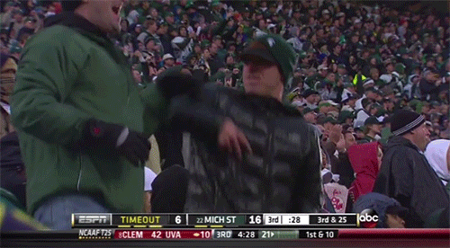 GIF losing fans team - animated GIF on GIFER