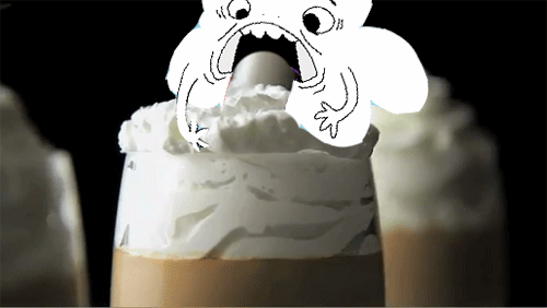 Animated GIF whipped cream, share or download. 