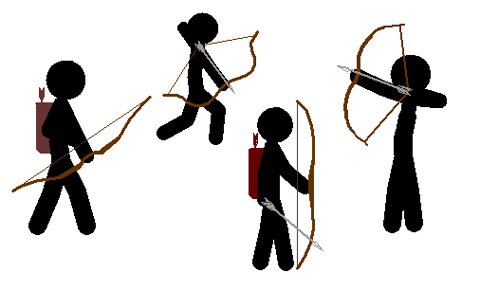 archery animated gif