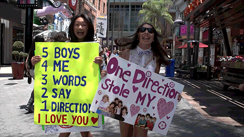 one direction fans crazy