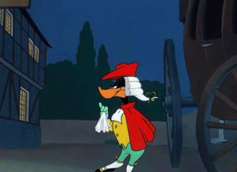 Animated GIF daffy duck, free download. 
