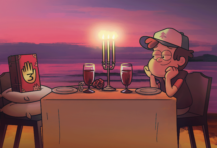 Gravity falls gif anime