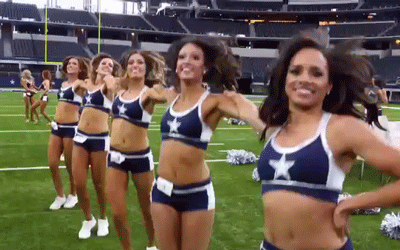 GIF dcc making the team dallas cowboys cheerleaders cmt - animated ...