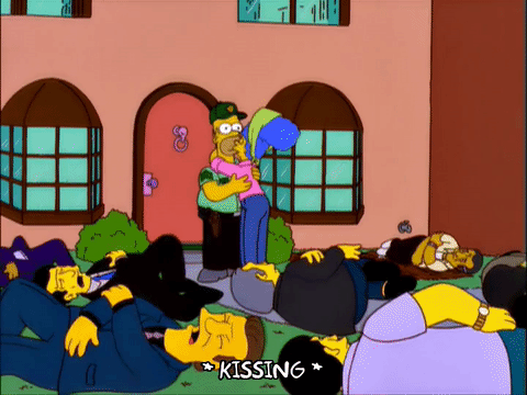 Homer simpson marge simpson episode 22 GIF - Find on GIFER