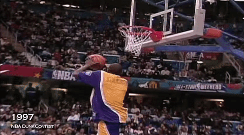 Basketball kobe bryant dunk GIF - Find on GIFER