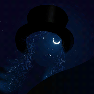 1 ночь с шляпой. Призрак в шляпе. Ночь со шляпой. Ведьма в шляпе ночь. Приведение в шляпе.