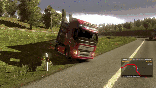Скачать гифку грузовик, - анимированный gif Скачай gif анимацию грузовик, г...