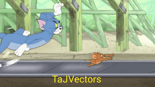Том и джерри бегают. Том и джерри бегают