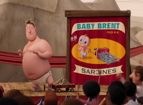 Cloudy With A Chance Of Meatballs Oh Oh Cute Gif Find On Gifer