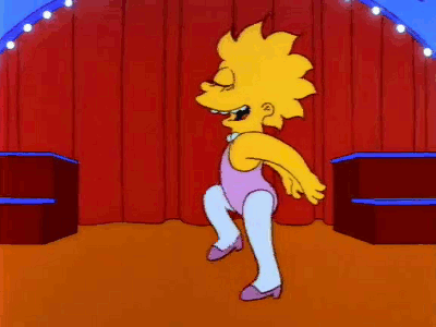 Lisa moment moves GIF - Find on GIFER