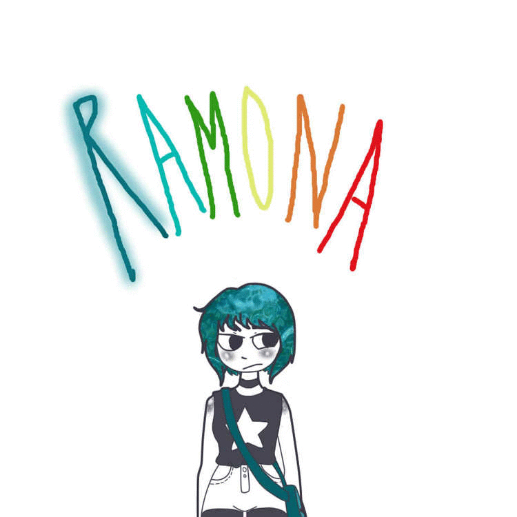 GIF scott pilgrim vs the world rainbow scott pilgrim animated GIF on