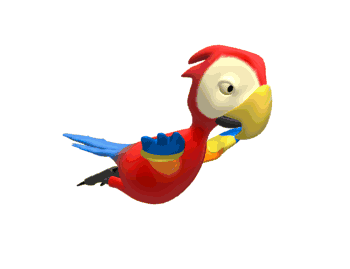 Parrot clipart GIF - Find on GIFER