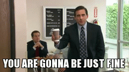 Image result for michael scott gif you can do it