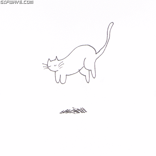 GIF drawing animated GIF on GIFER