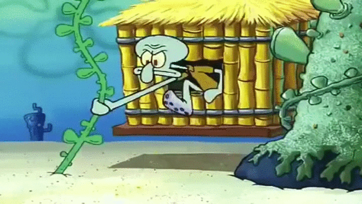 On this animated GIF: squidward Dimensions: 718x404 px Download GIF or shar...