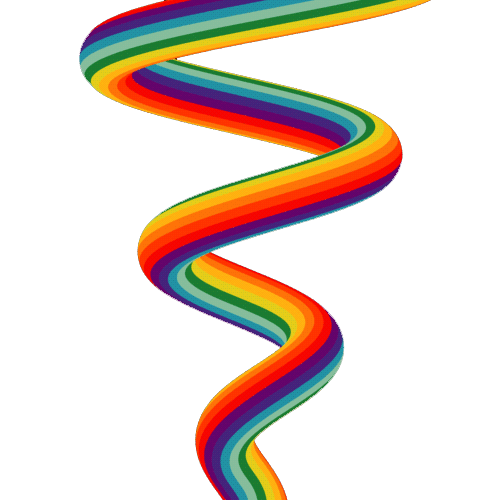Spiral rainbow transparency GIF - Find on GIFER