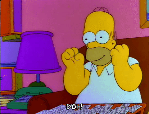 3x19 lottery ticket homer simpson GIF - Find on GIFER