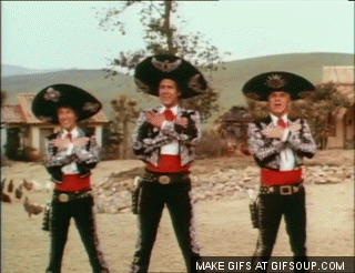 Three Amigos” Is Thrice More Humor! (10 pics + 13 gifs) 