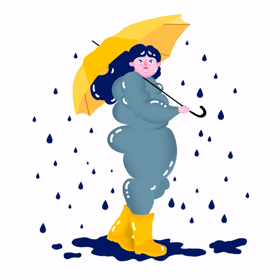 Umbrella november bad weather GIF on GIFER - by Munidora
