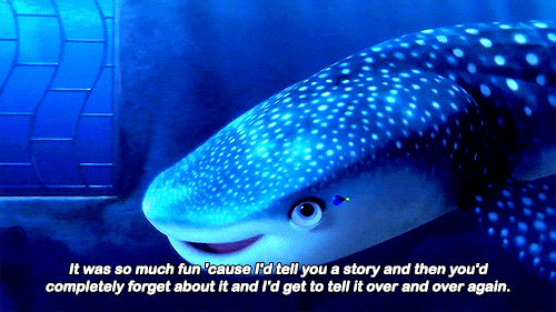 finding nemo dory quotes whale