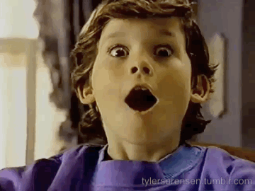 For animated GIFs — Little girl is confused by the old-school Game