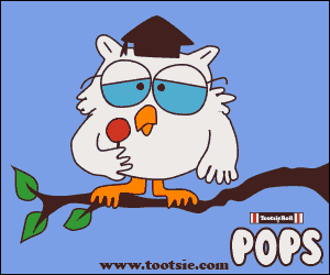 tootsie pop owl gif