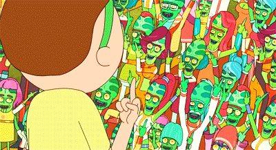 pull rick et morty paix entre les mondes