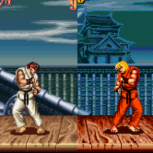 Image result for street fighter 2 turbo gif animations
