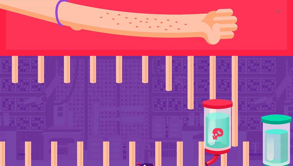 Animated interaction