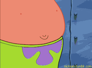 spongebob tumblr rainbow gif