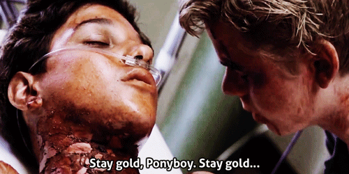 Johnny Cade Stay Gold Johnny Cade Stay Gold