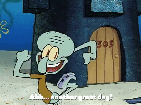 Grandmas kisses spongebob squarepants season 2 GIF - Find ...