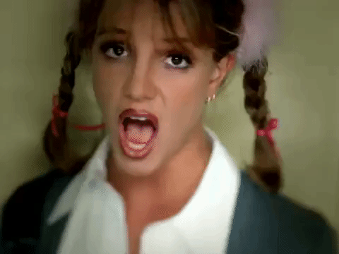 Baby One More Time Musikvideo Videoclipe Gif Find On Gifer