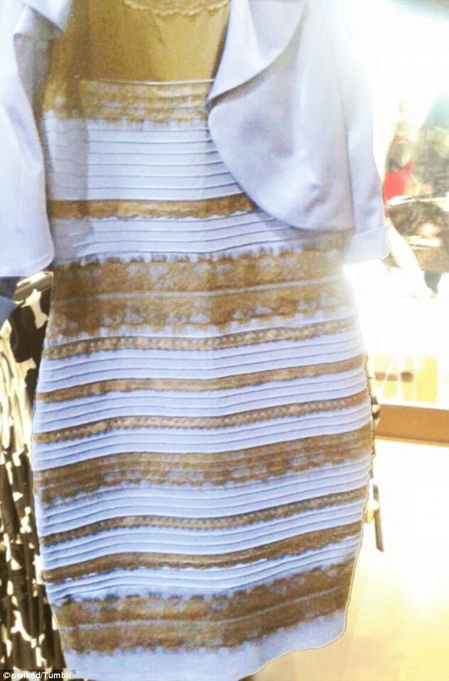 Иллюзия Платье Белое Или Синее