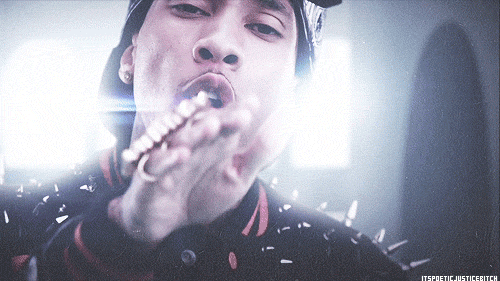Gif Cali Rapper Tyga Wait For A Minute Animated Gif On Gifer