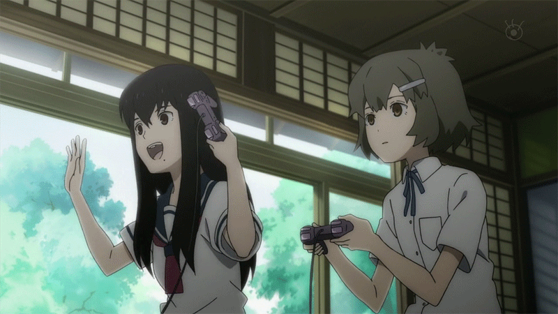 Anime video game gif