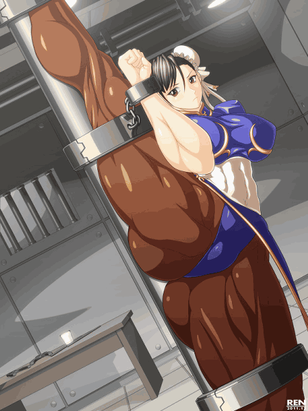 Gym oiled subway hentai