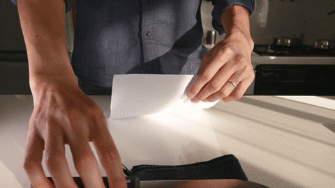 Satisfying paper knife GIF - Find on GIFER