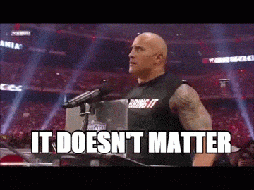 The Rock It doesn't matter what your name is!!! on Make a GIF